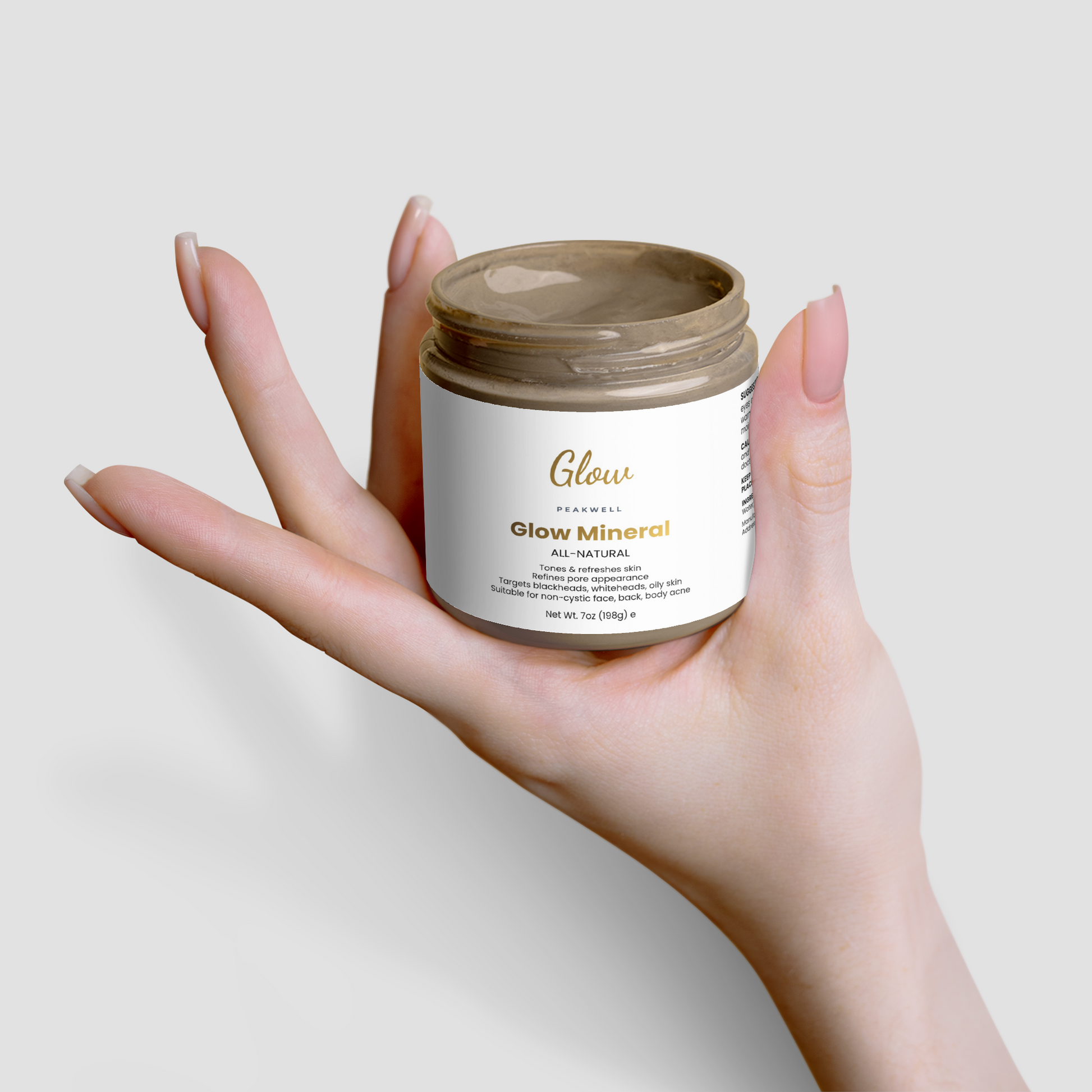 GlowMineral™ - Facial Mud Mask