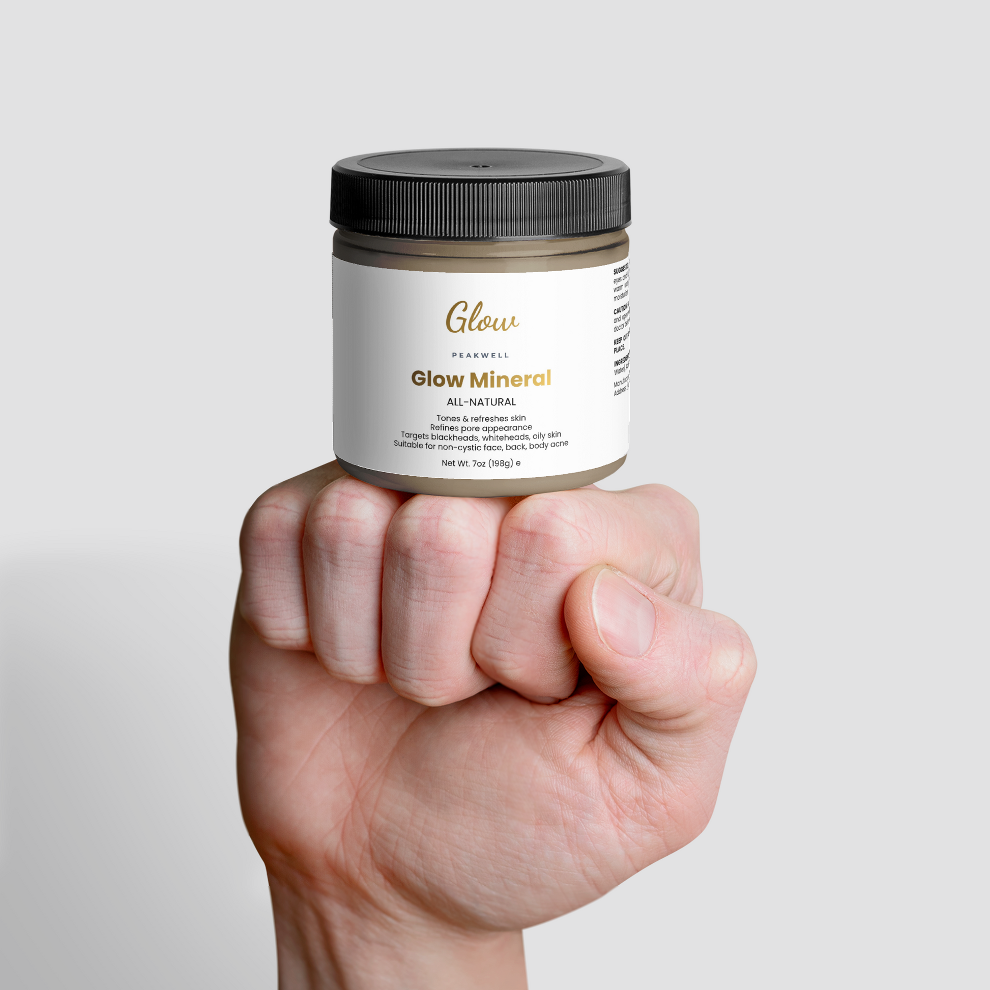 GlowMineral™ - Facial Mud Mask