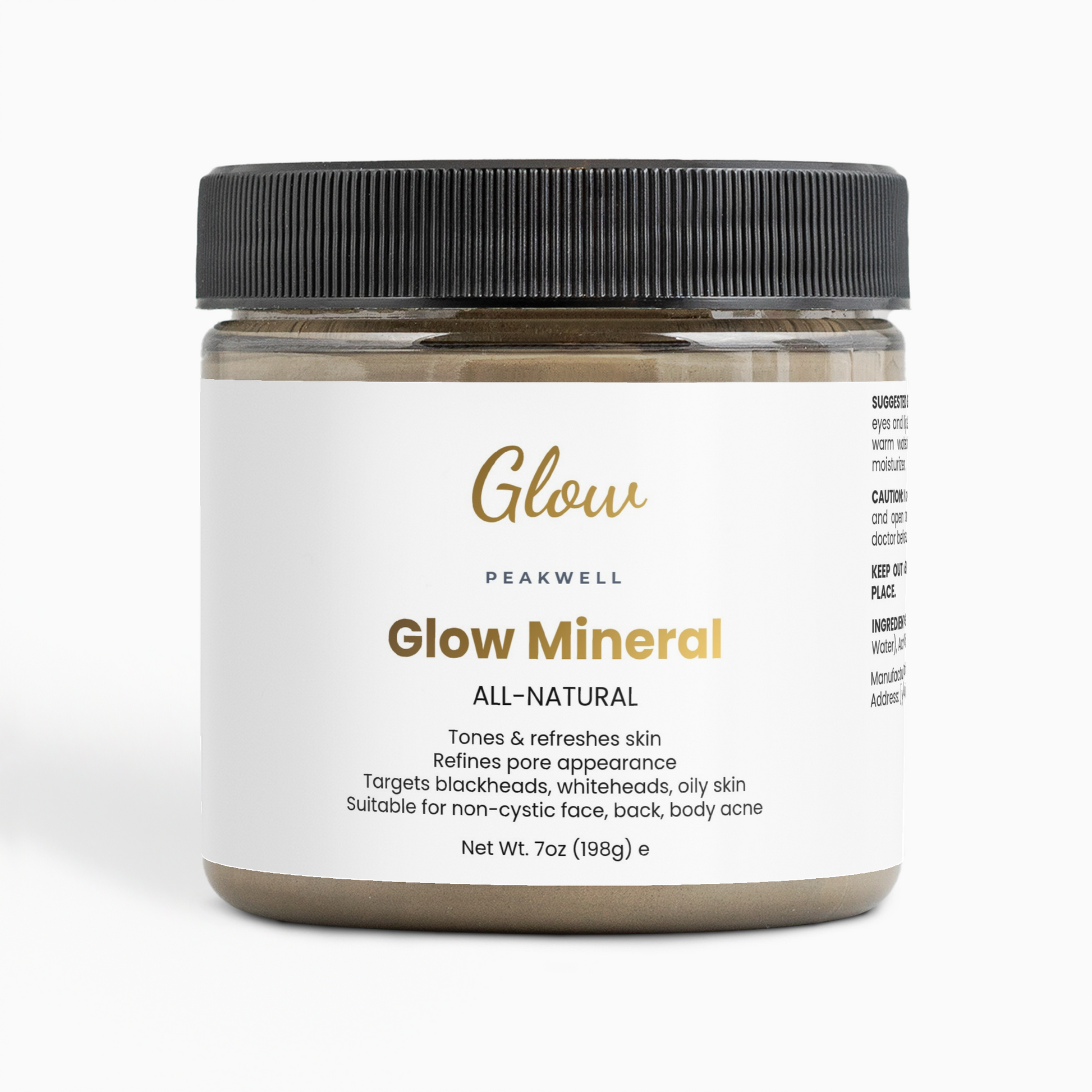 GlowMineral™ - Facial Mud Mask