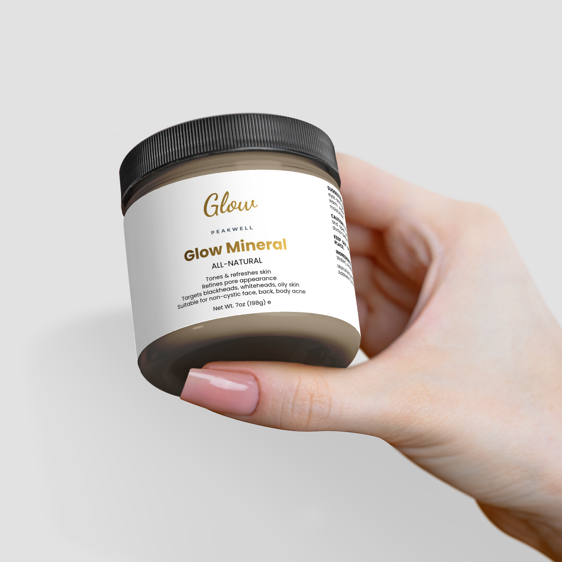 GlowMineral™ - Facial Mud Mask