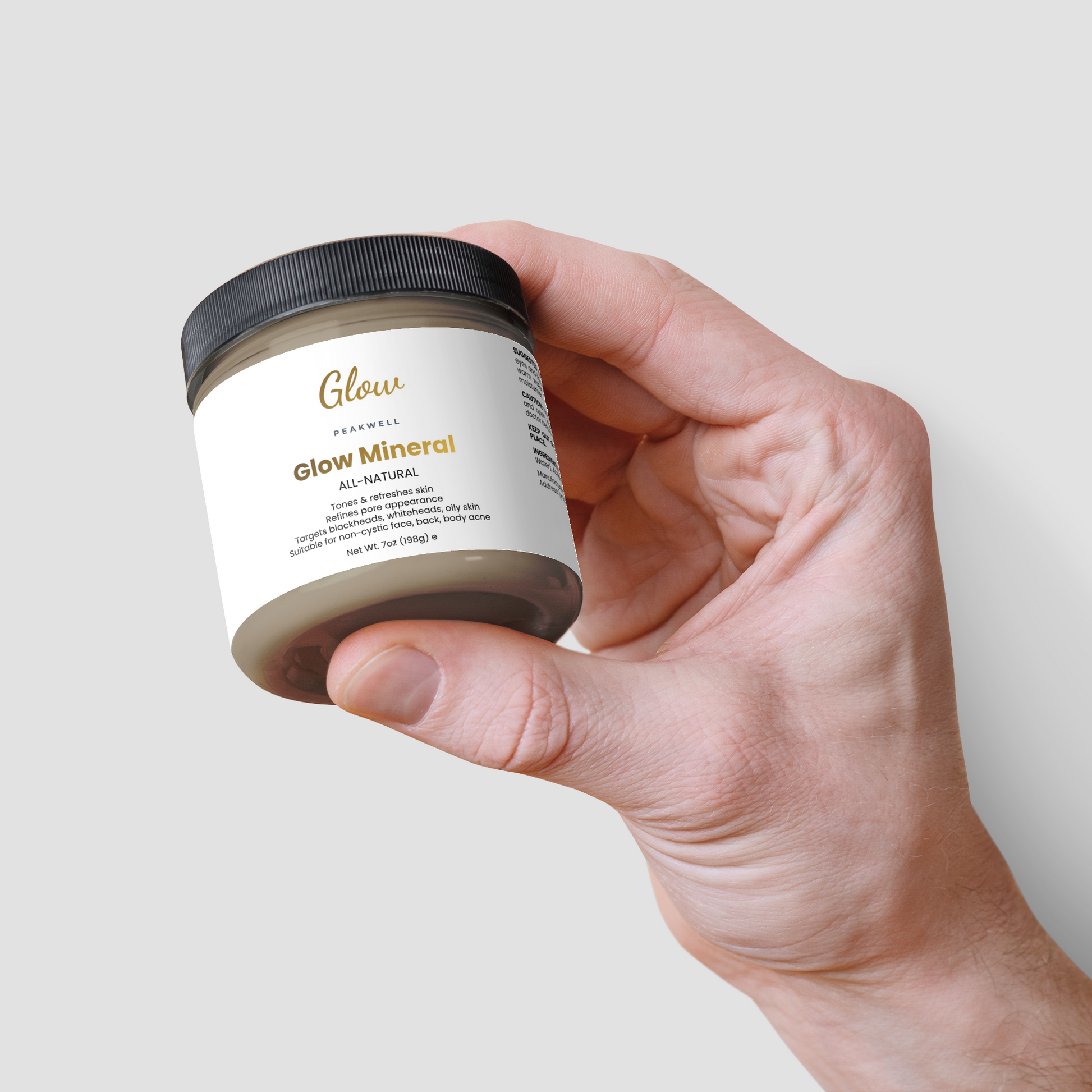 GlowMineral™ - Facial Mud Mask
