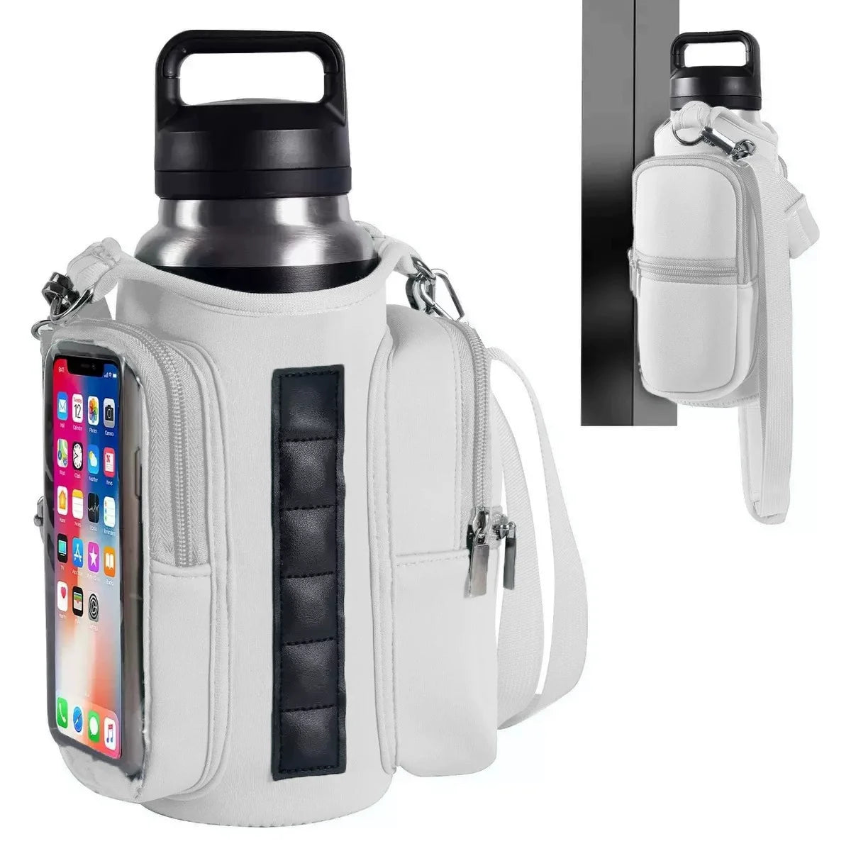 Magnetic Bottle & Phone Holder Bag