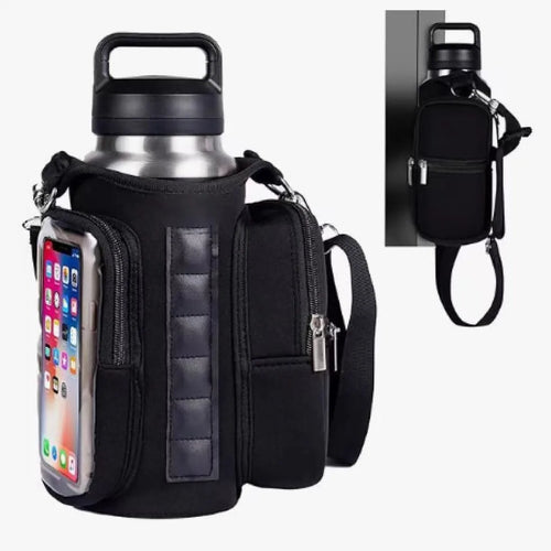 Magnetic Bottle & Phone Holder Bag