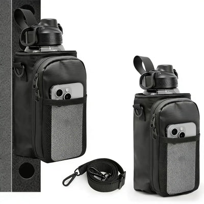 Magnetic Water Bottle & Phone Holder