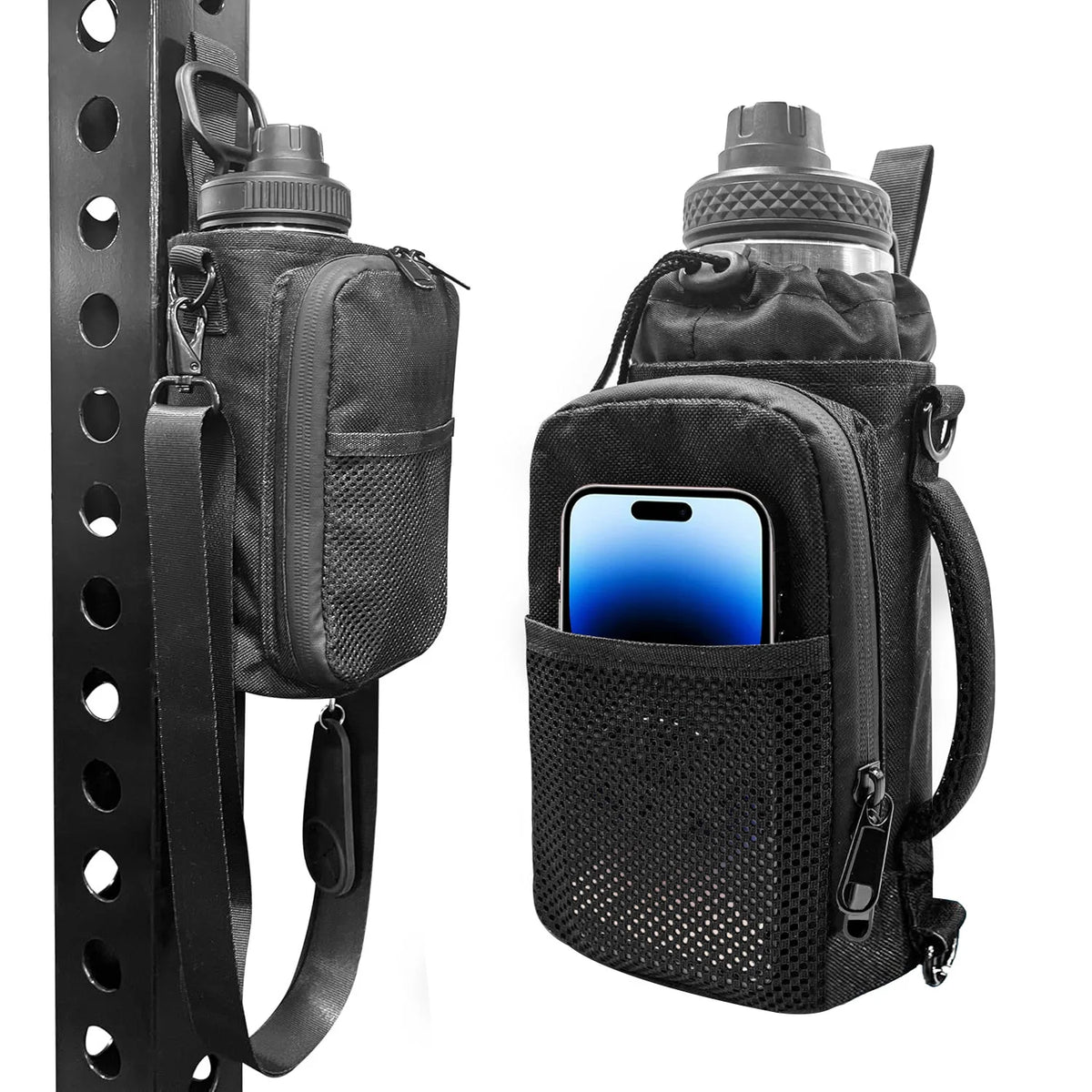 Magnetic Water Bottle & Phone Holder