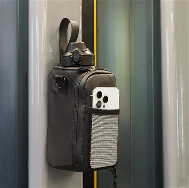 Magnetic Water Bottle & Phone Holder