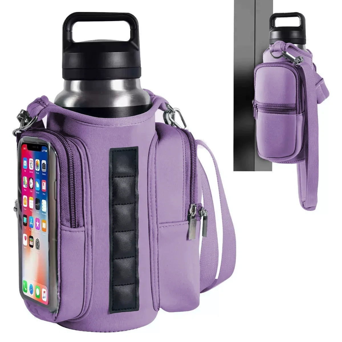 Magnetic Bottle & Phone Holder Bag
