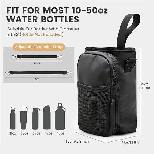 Magnetic Water Bottle & Phone Holder