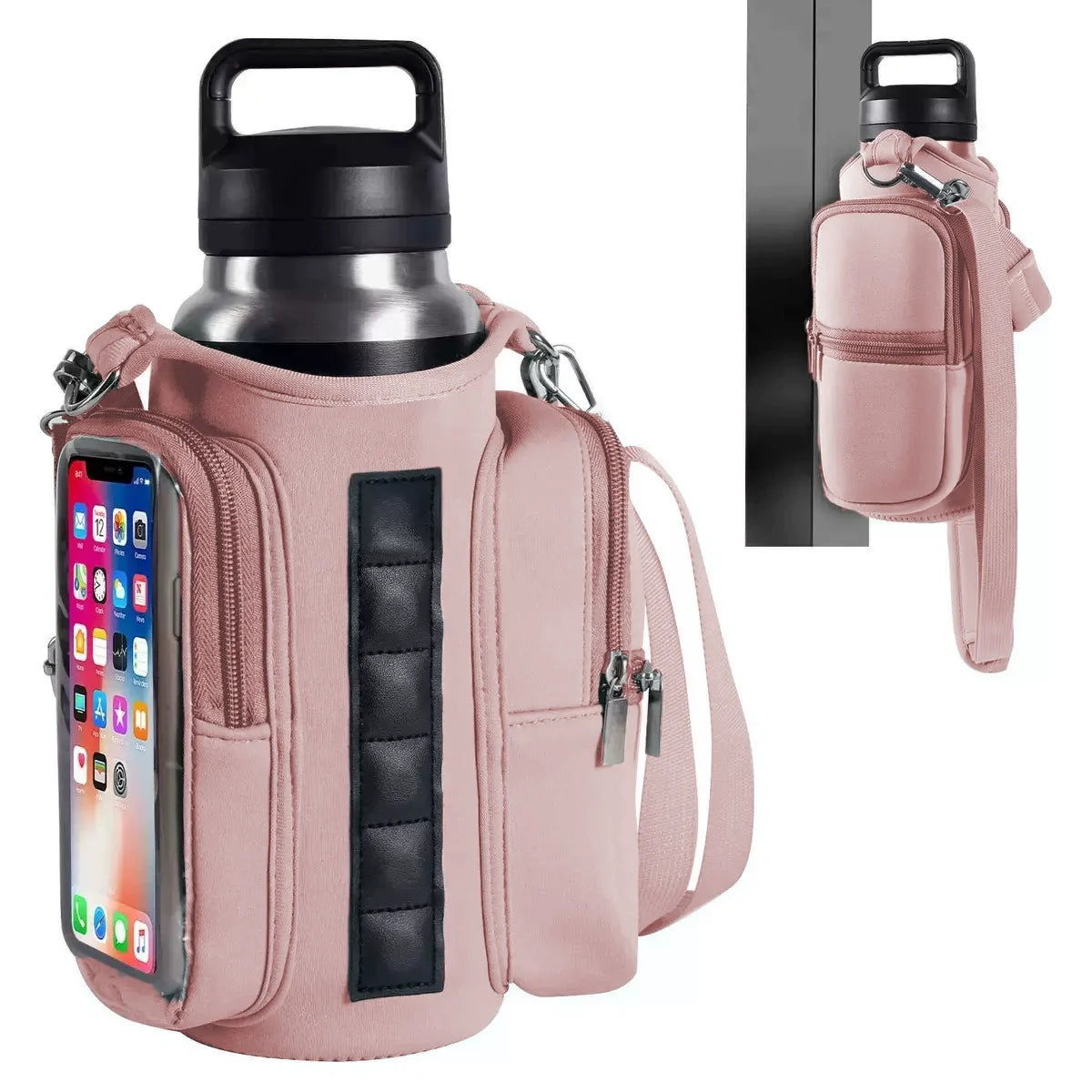 Magnetic Bottle & Phone Holder Bag