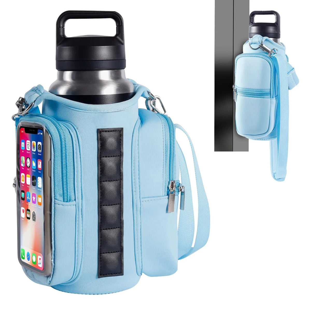 Magnetic Bottle & Phone Holder Bag